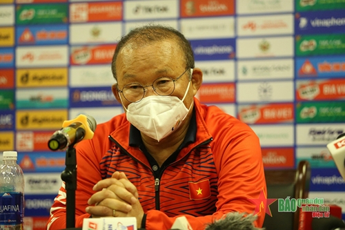 HLV Park Hang Seo không hài lòng về màn trình diễn của U23 Việt Nam